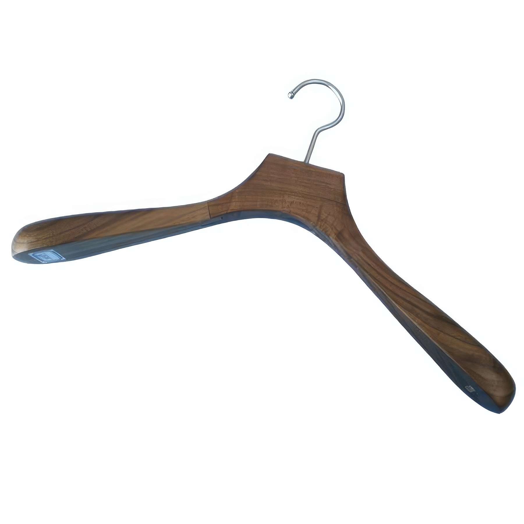 Solid Black Walnut Wood Suit Clothes Wardrobe Closet Hanger 2