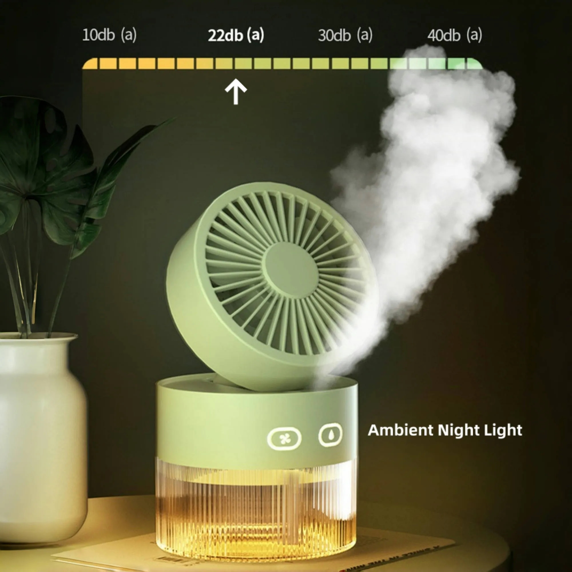 Mini Foldable Misting Humidifying Fan 5