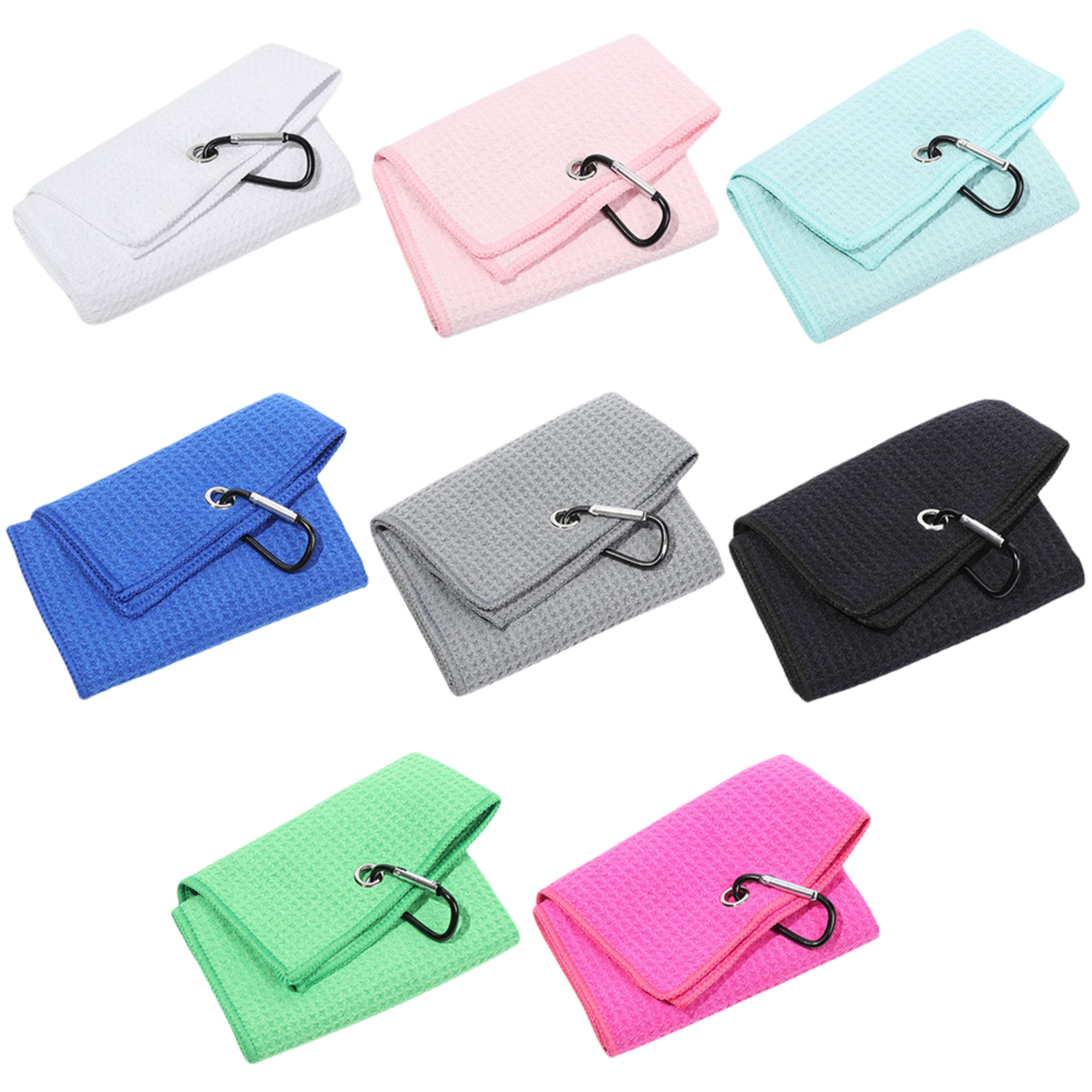 Golf Towel 16" x 20" Featuring Grommet and Hook 3