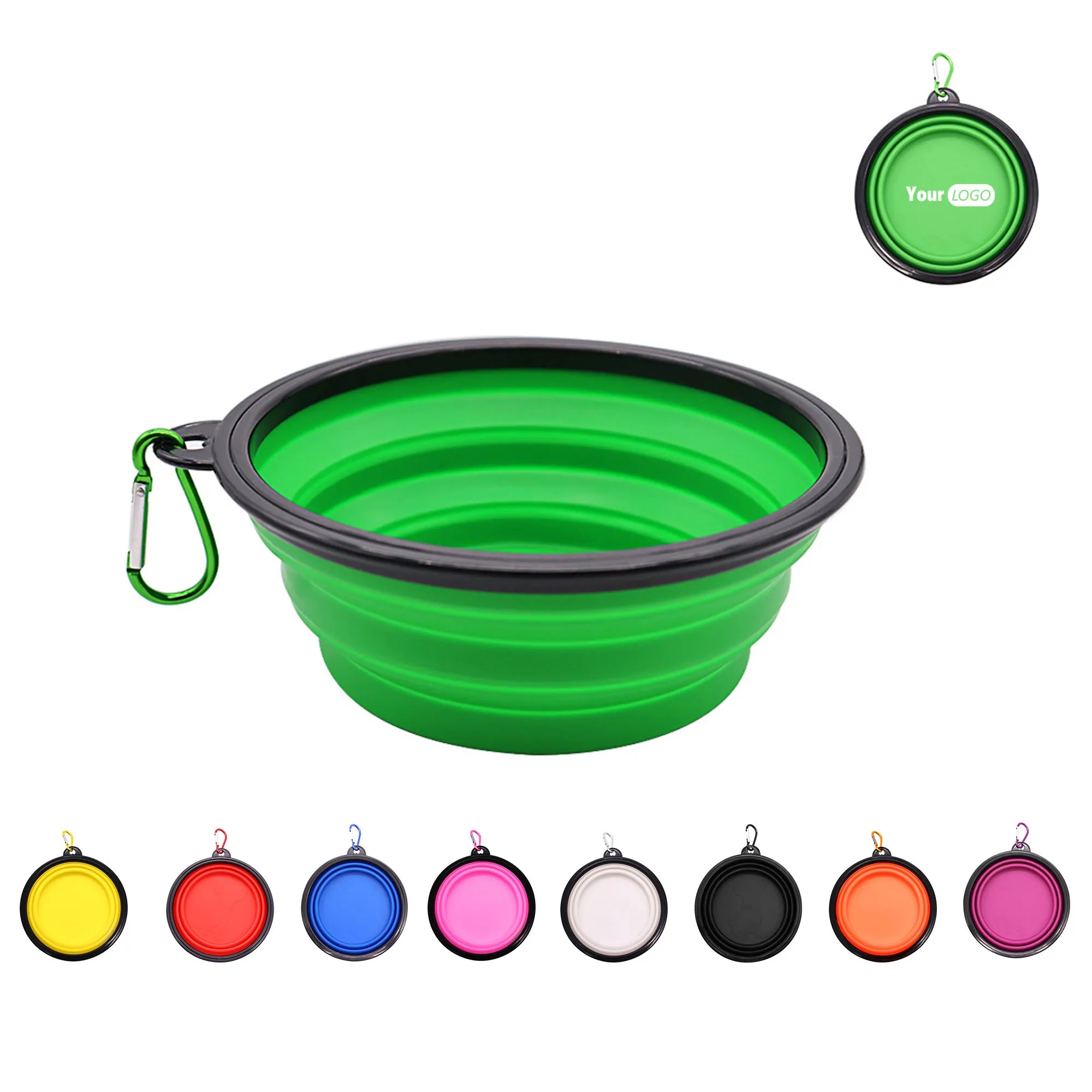 Portable Foldable Pet Bowl MOQ 100PCS 1