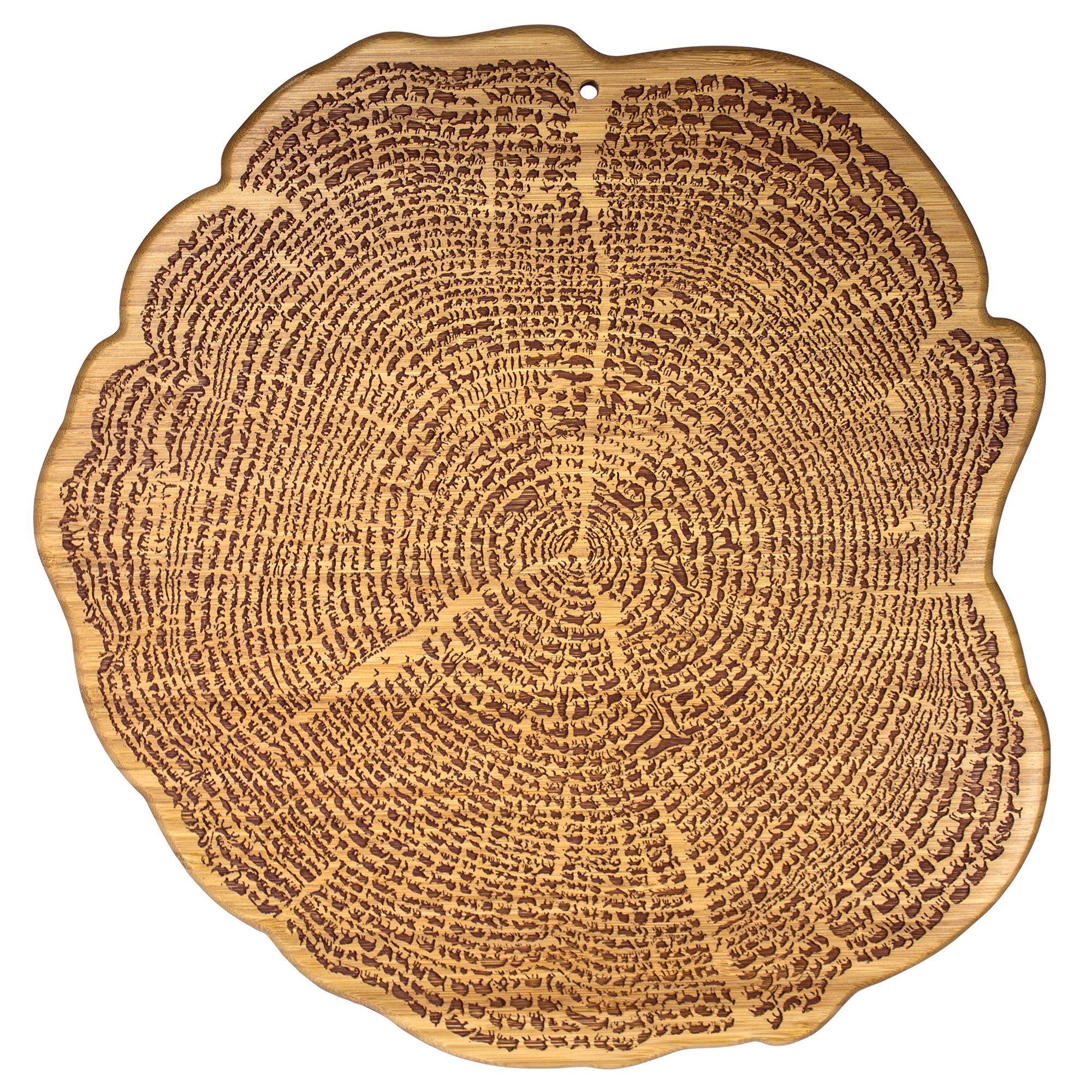 Tree of Life Cutting & Serving Board