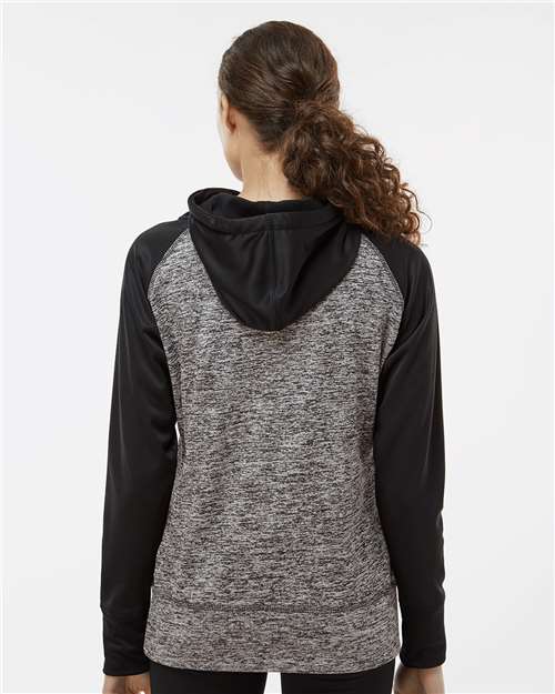 Women's Colorblocked Cosmic Fleece Hooded Sweatshirt - 8618 25