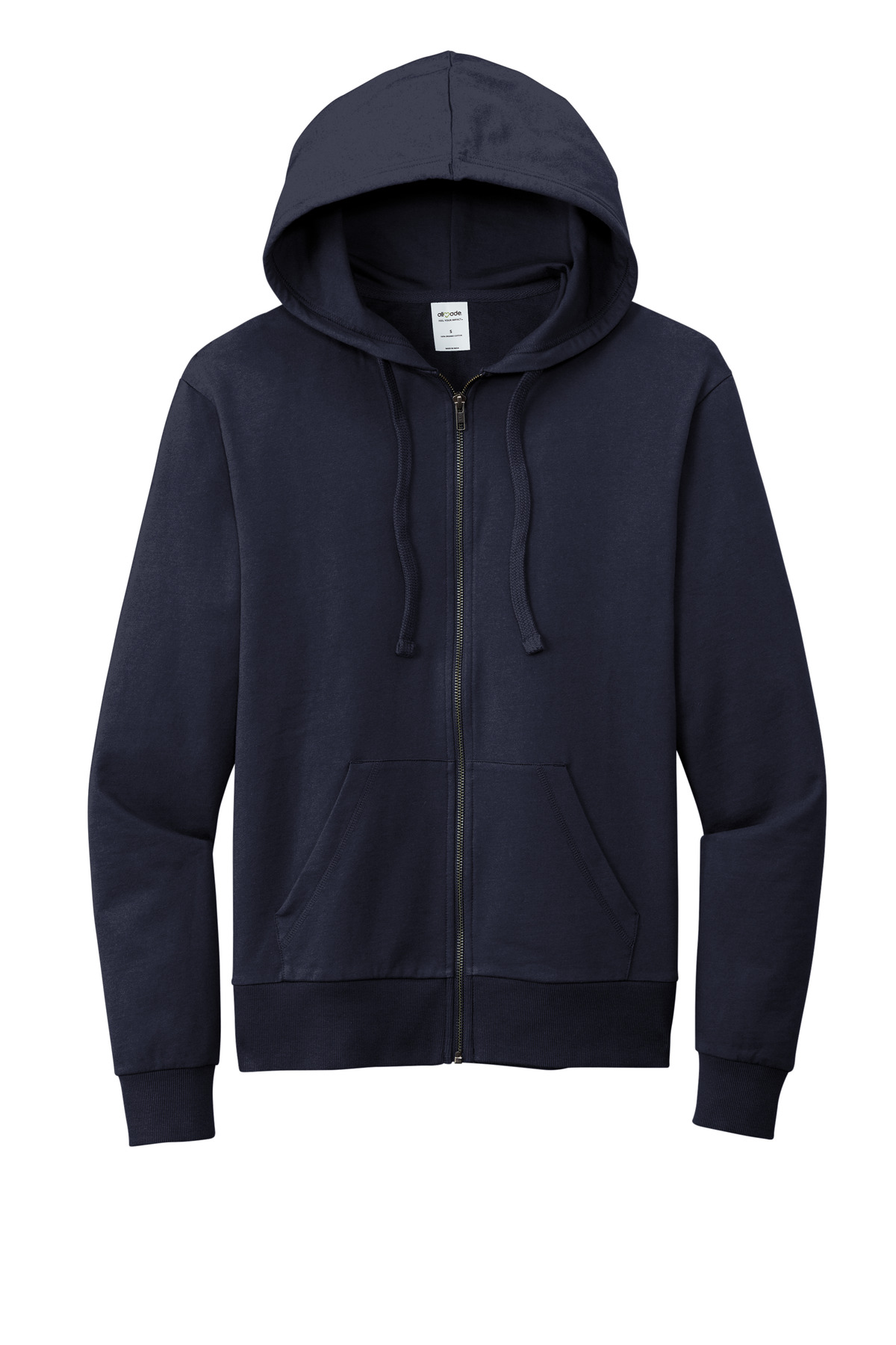 Allmade Unisex Organic French Terry Full-Zip Hoodie AL4002 2