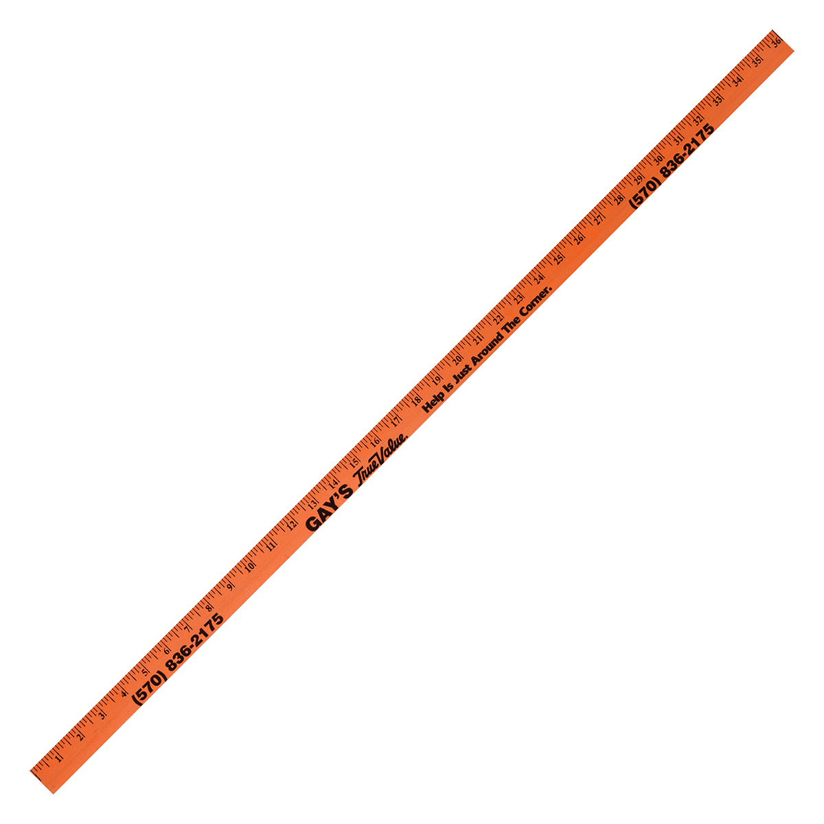 Fluorescent Colorful Enameled Yardstick 6