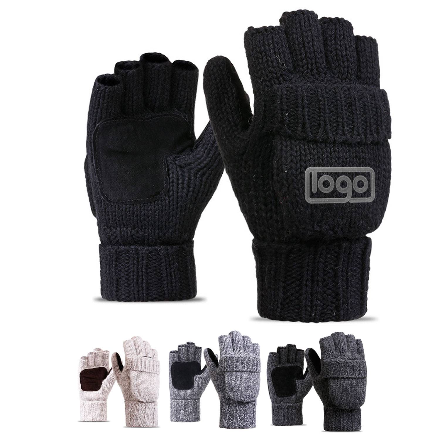 Wool and fleece gloves 2