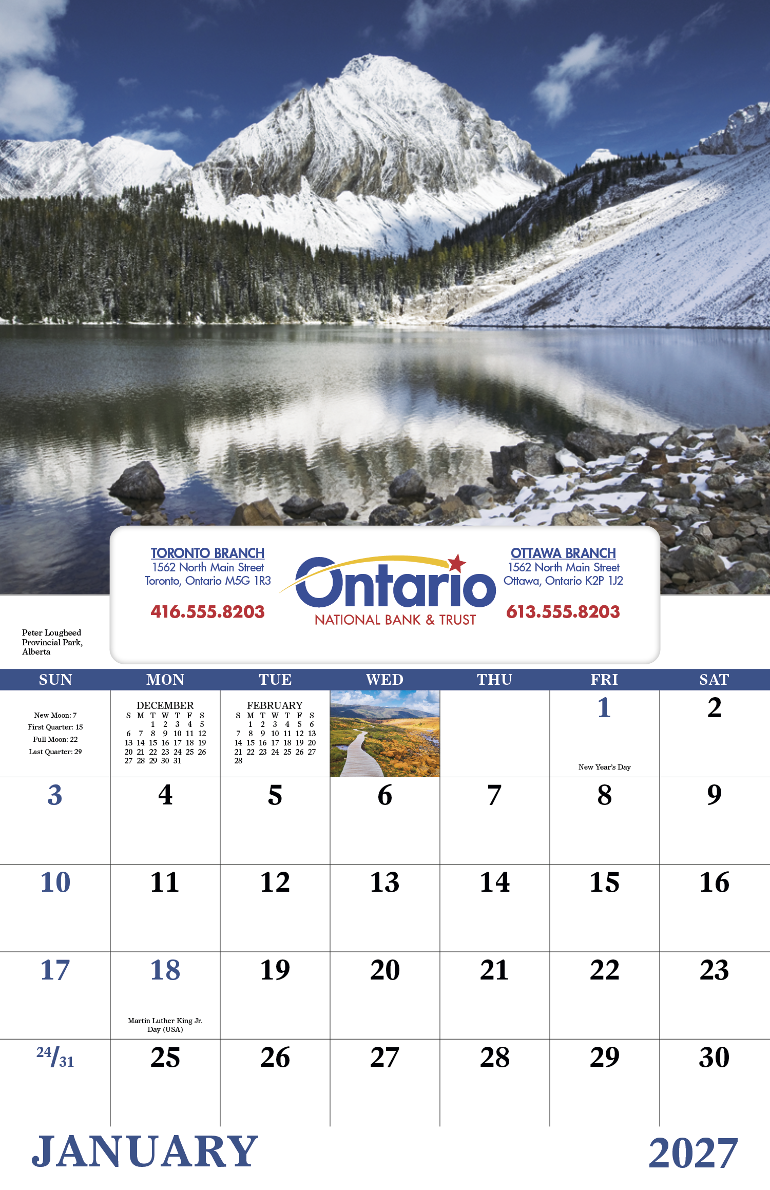 Good Value™ Scenic Canada - Window Calendar 27