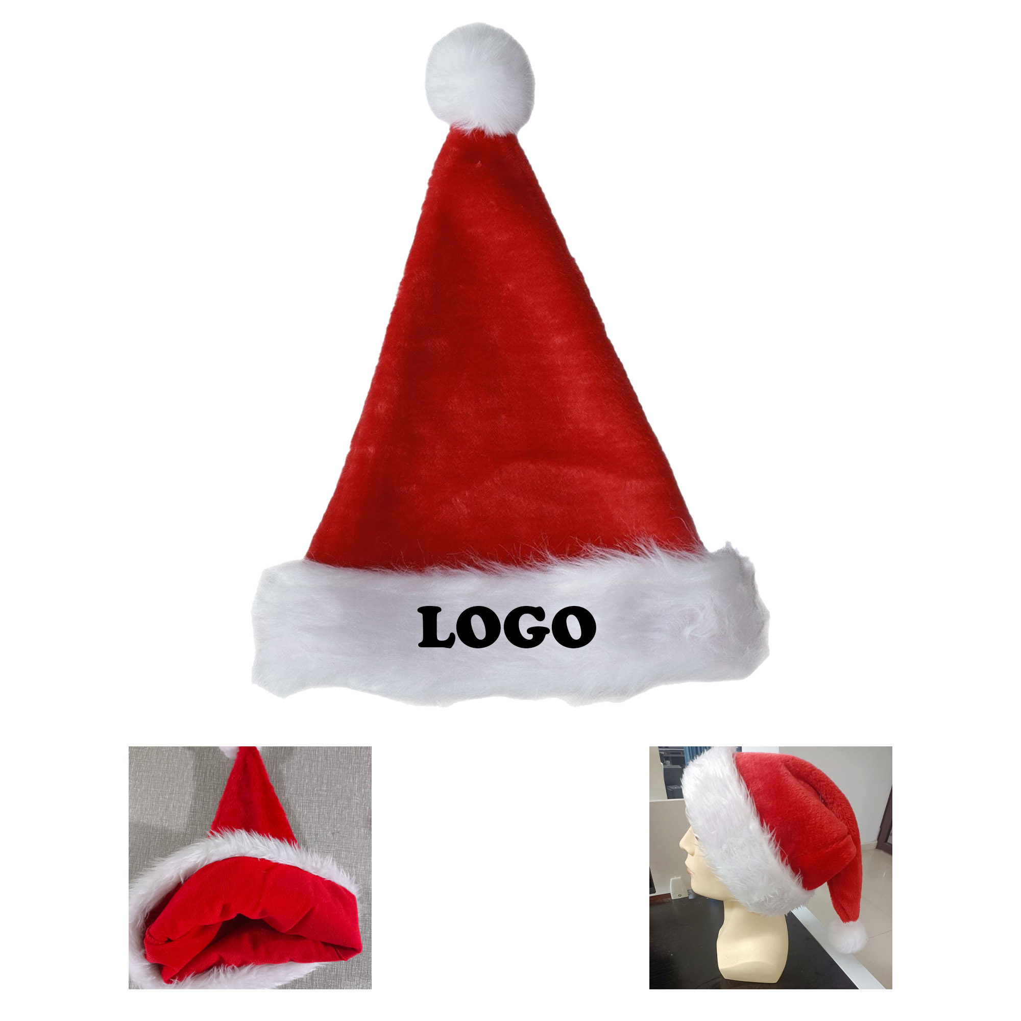 MOQ 50 pcs Santa Hat 2