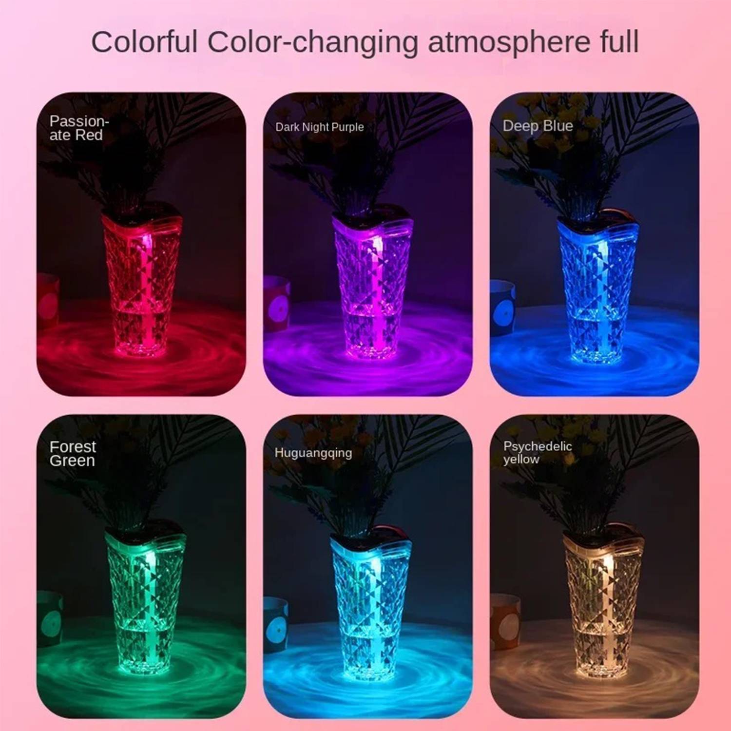 Flower Arrangement LED Humidifier 3