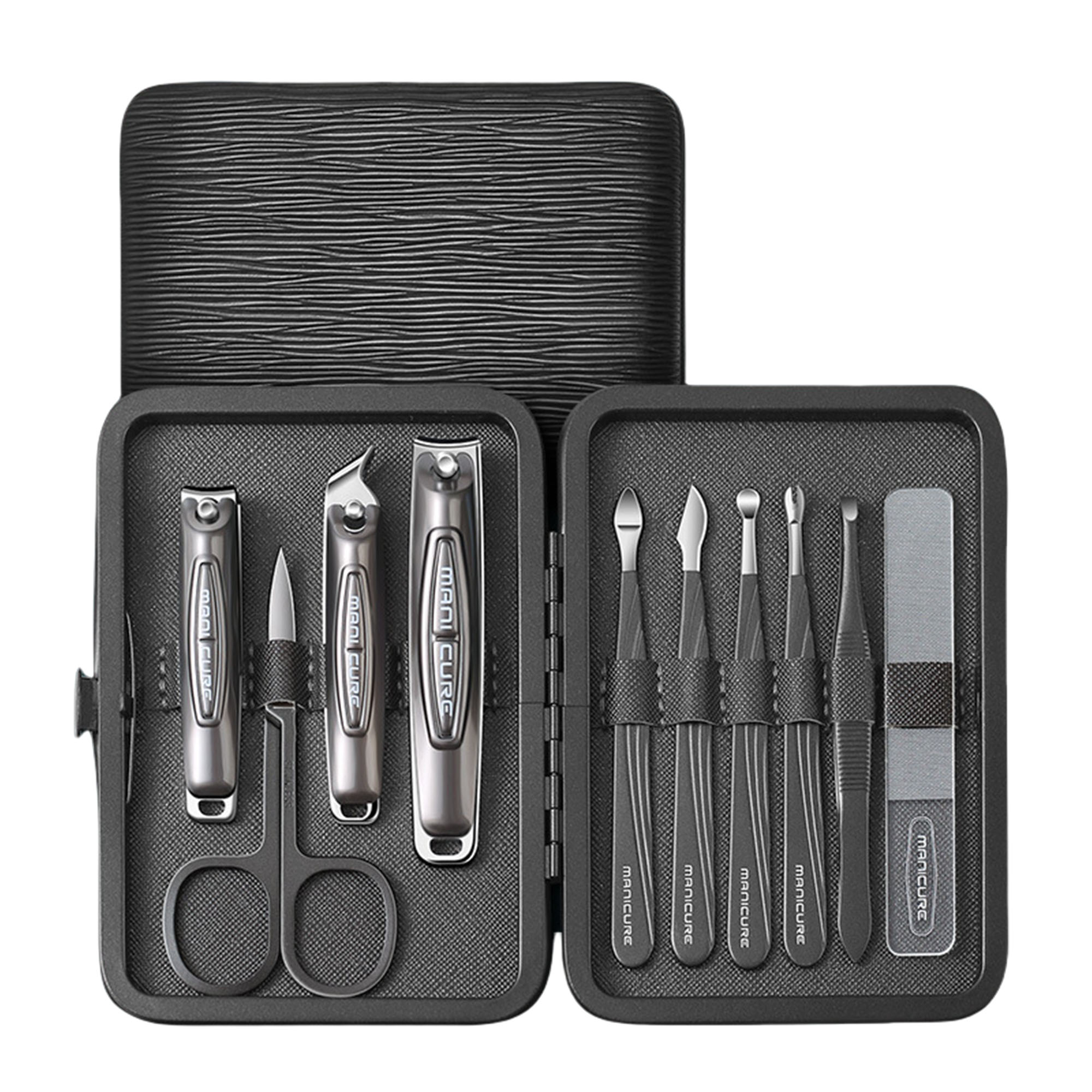 10-Piece Professional Nail Care Kit with Nail Clippers.
