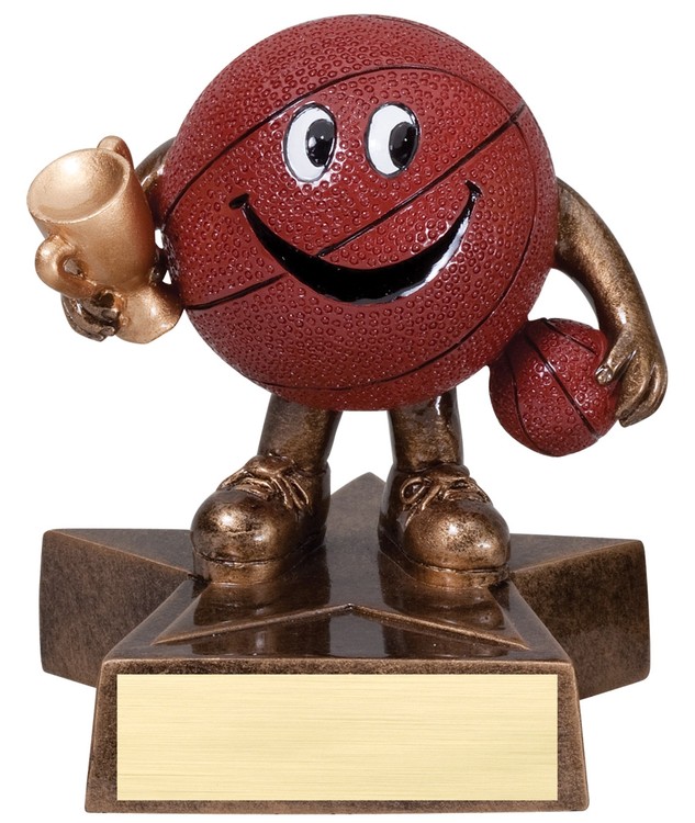 Basketball Lil' Buddy Resin Award 2