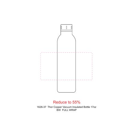 Thor Copper Vacuum Insulated Bottle 17oz 63