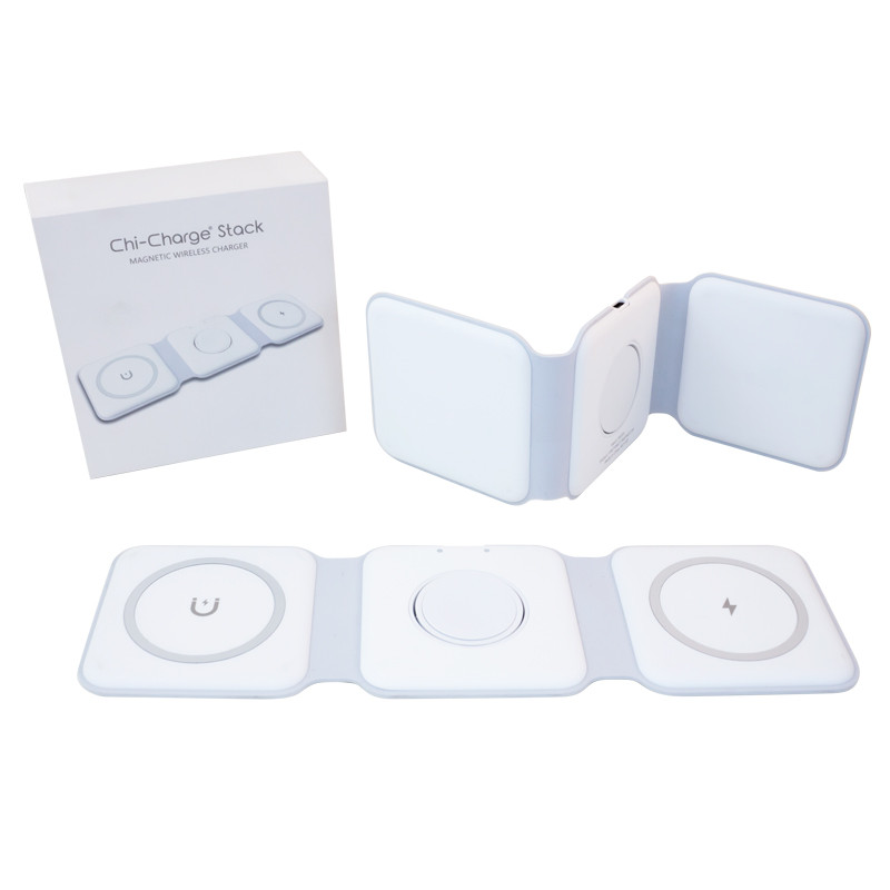 Chi-Charge Stack and Wall Charger in Zipper Case 16