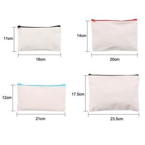 Canvas Zipper Pouch 2