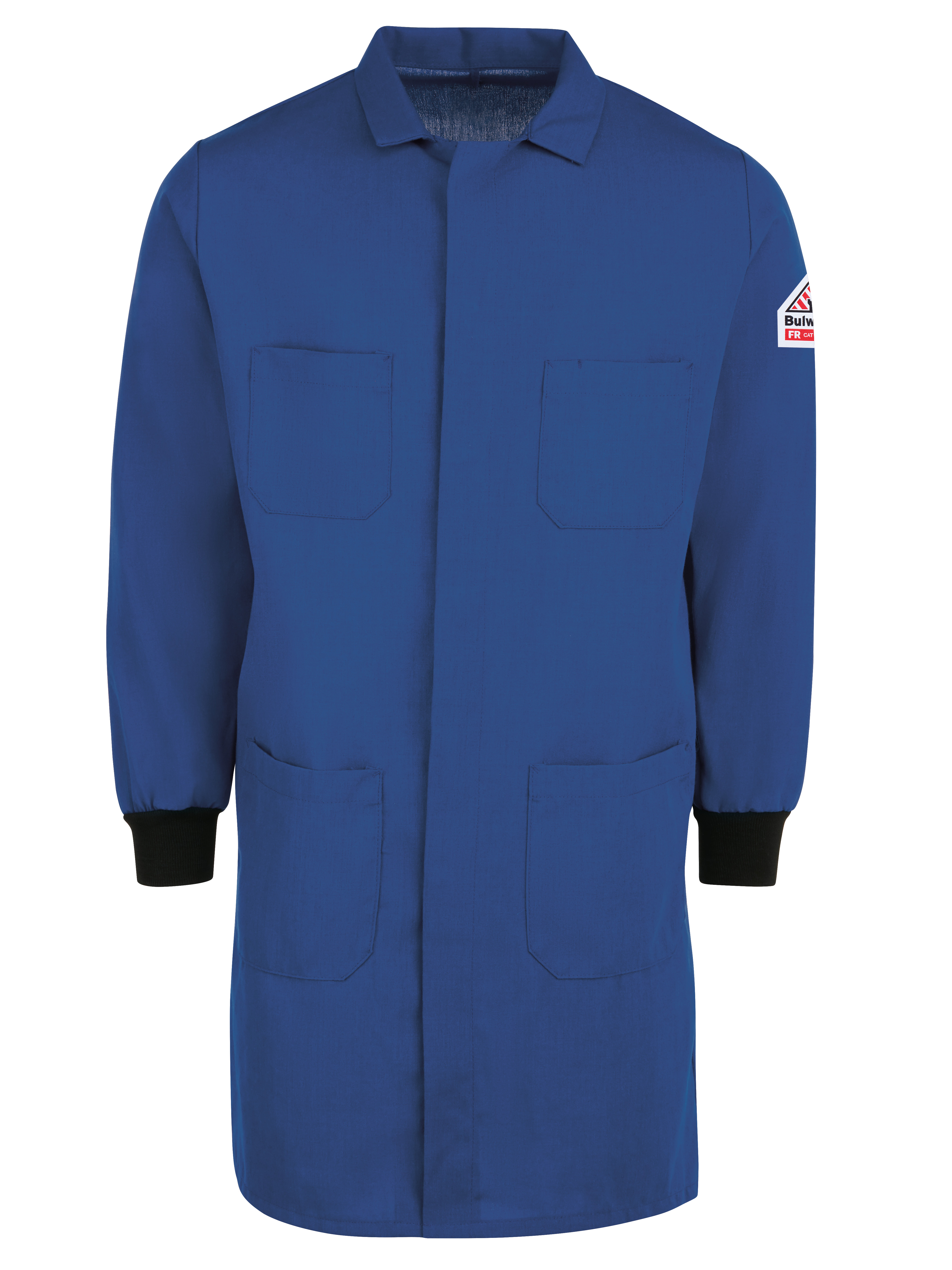Bulwark® Men's FR Lab Coat with Knit Cuffs 2