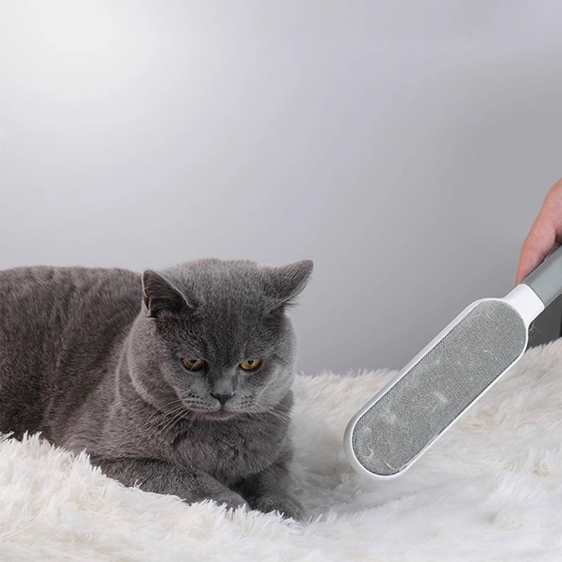 Double-Sided Reusable Pet Hair Removal Brush 13