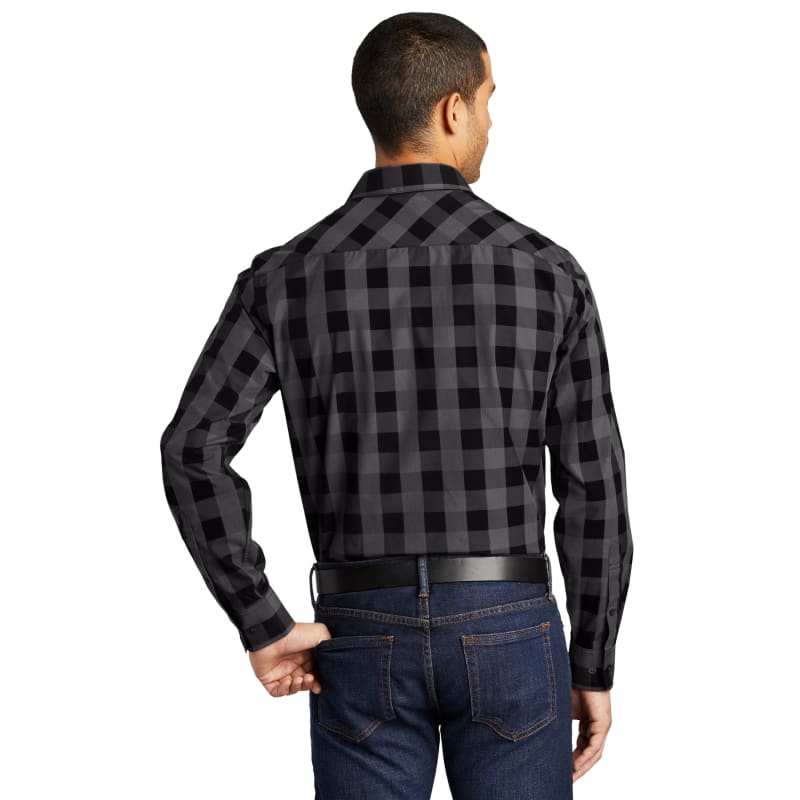 Port Authority Everyday Plaid Shirt. 6