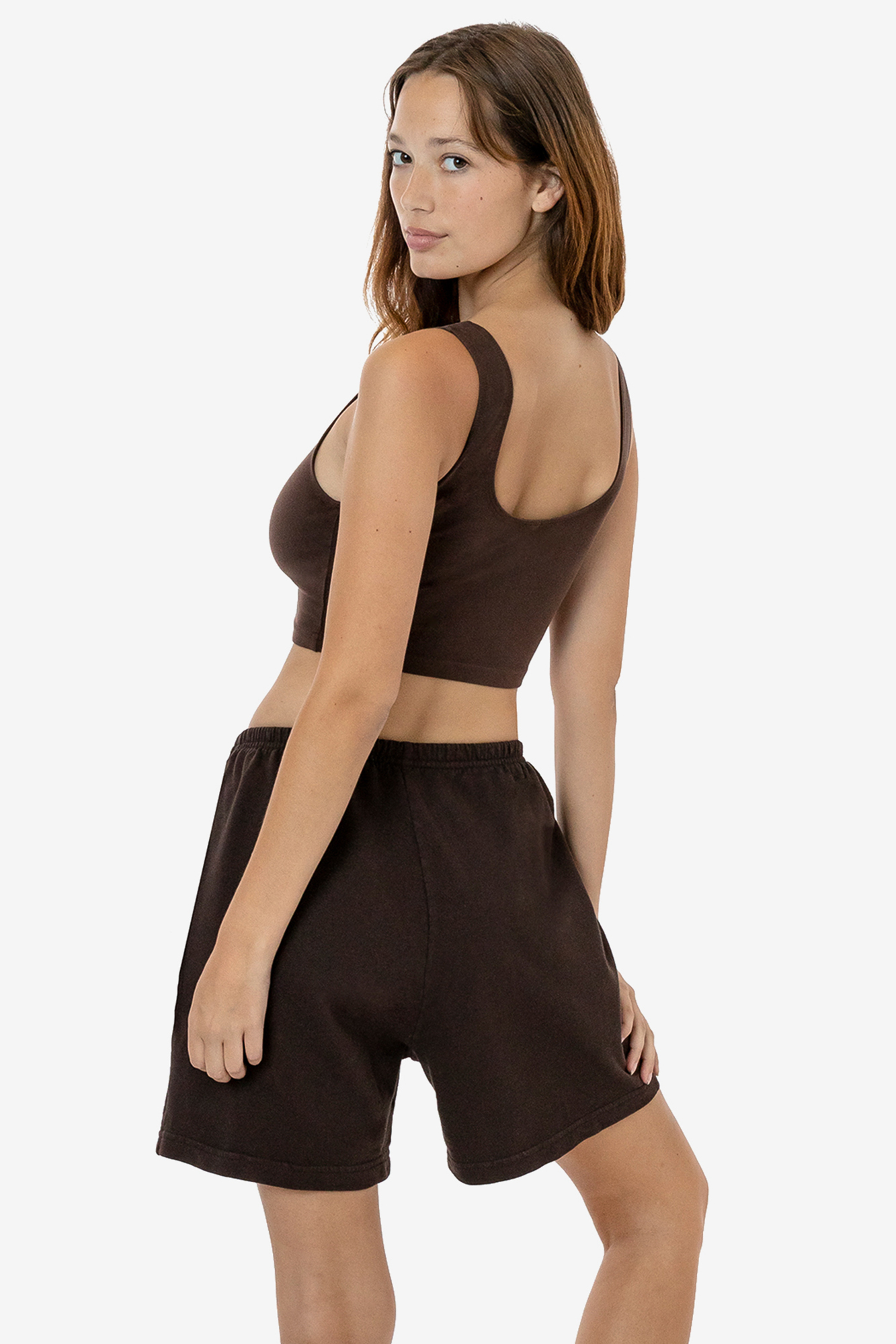 WOMEN'S GARMENT DYE FRENCH TERRY KOOL SHORTS 4