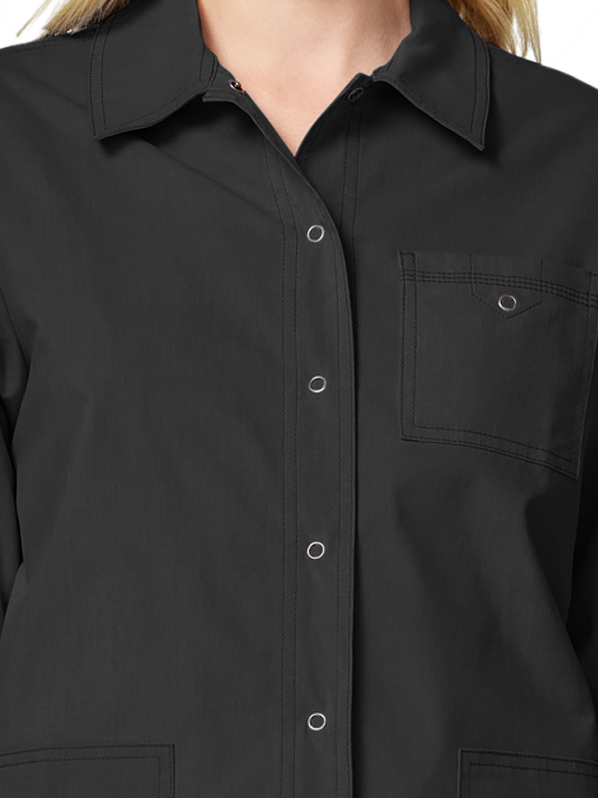 Dickies Medical - Forge - Women's 3-Pocket Snap Front Jacket 3