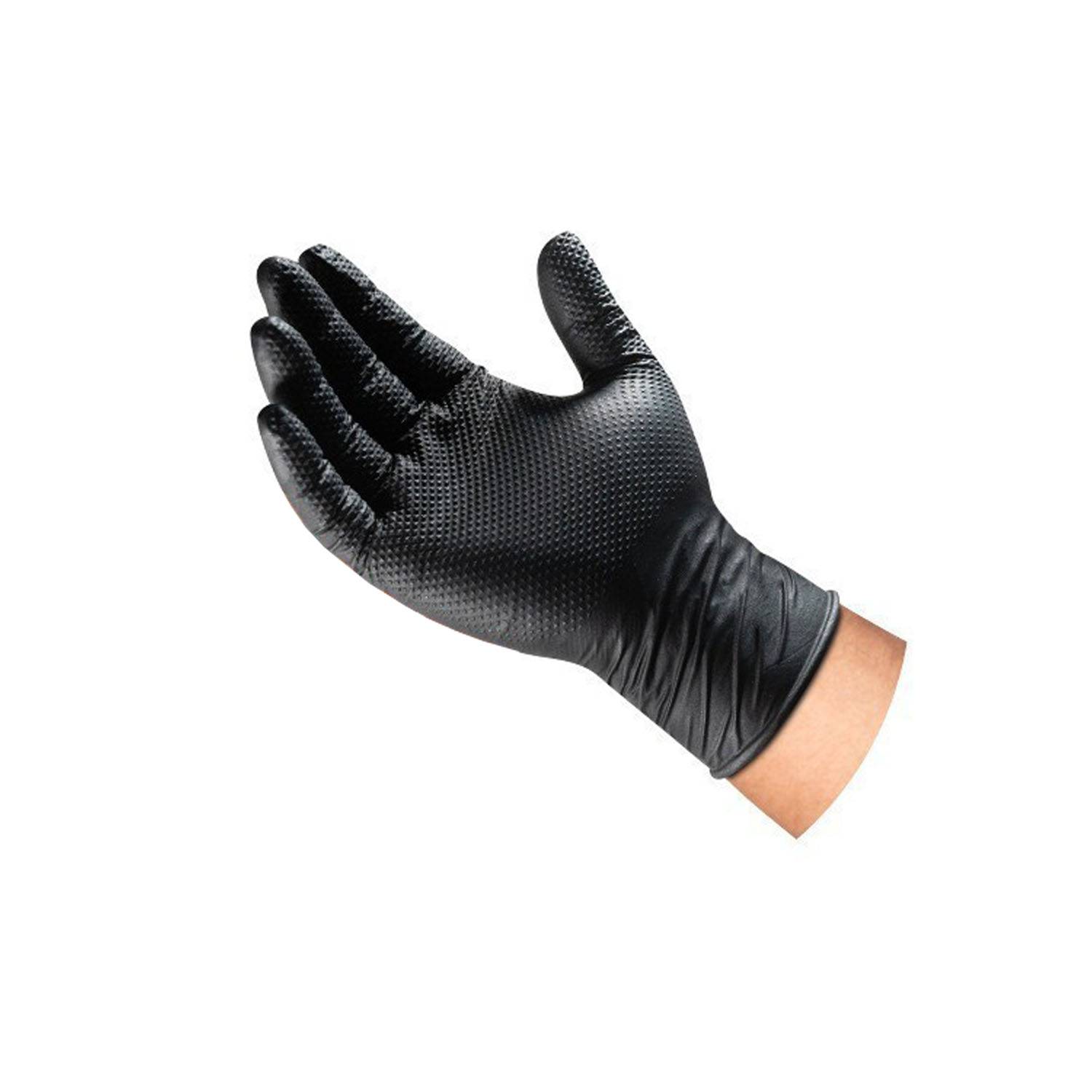 100PCS Disposable Nitrile Gloves for Mechanic Work 2