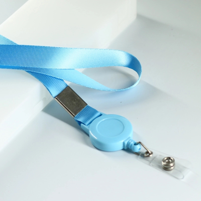 Combination lanyard with retractable reel ID Holder 3