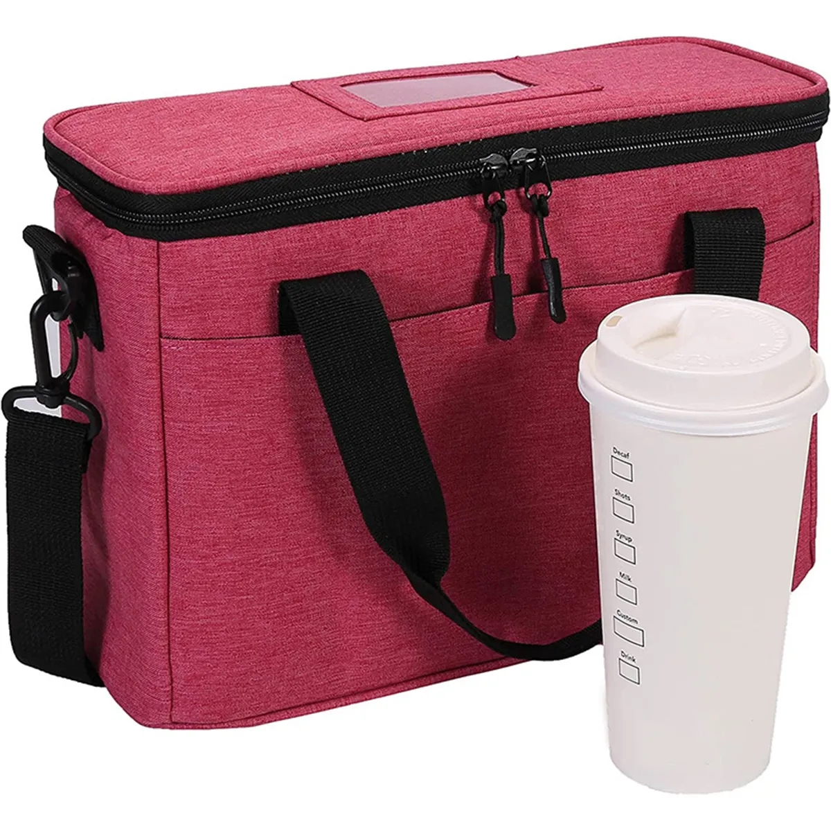 Water-Resistant Leakproof Large Lunch Box Insulated Tote Bag 1