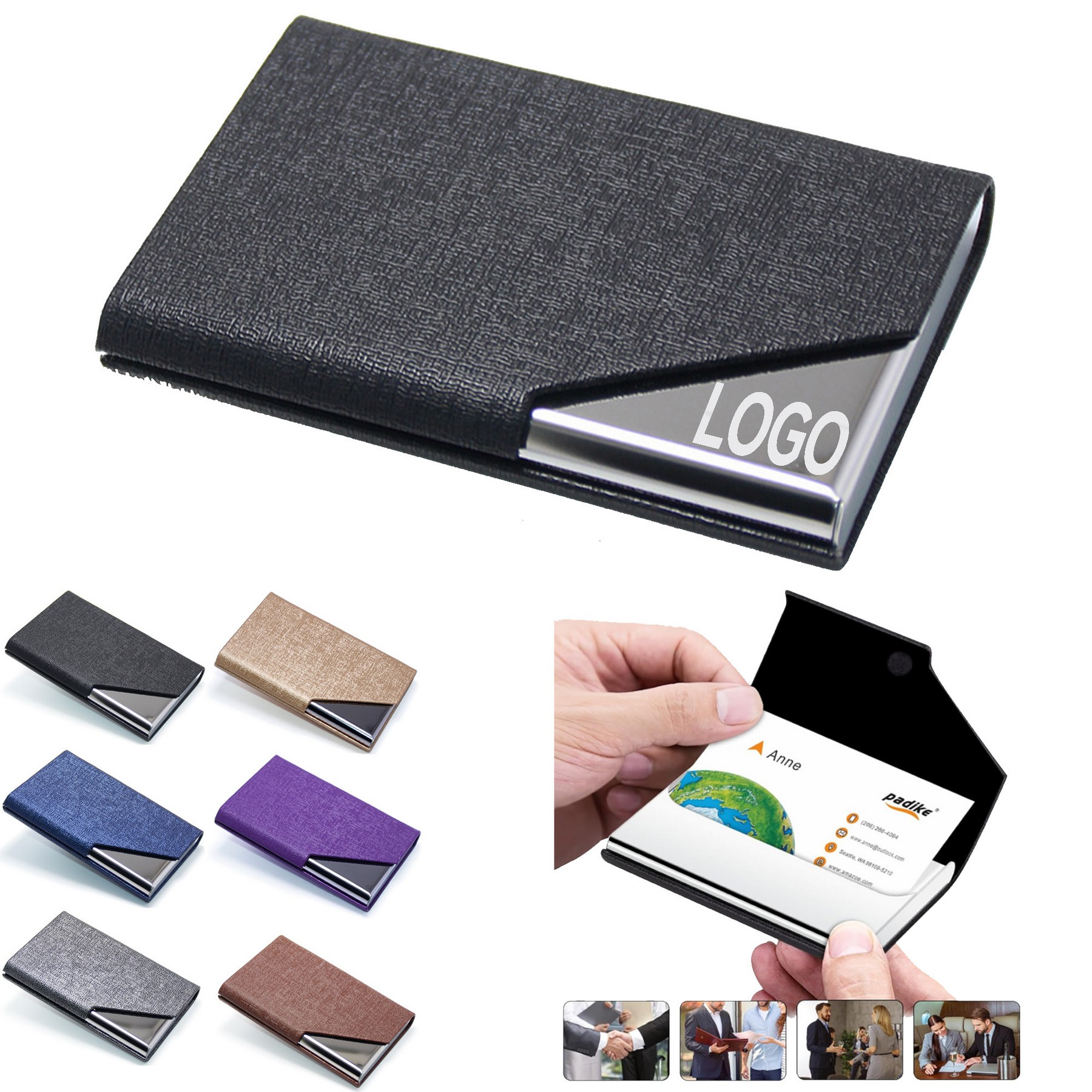 Stainless Steel Business Card Box 1