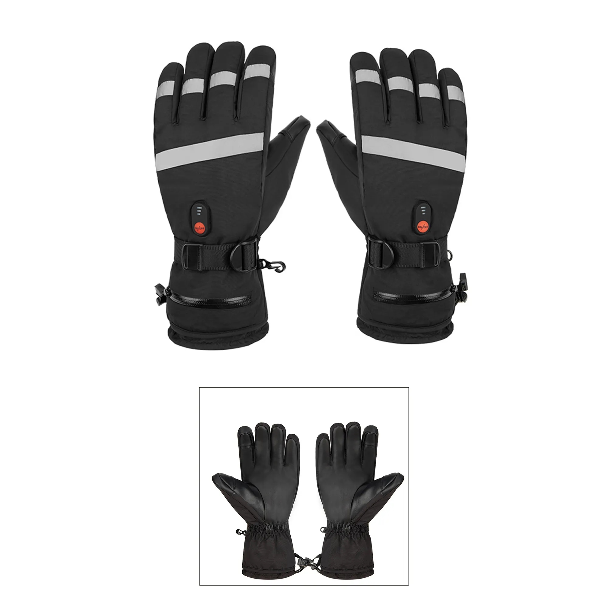 Warm Gloves With Built-In Heaters Can Touch Screens 8