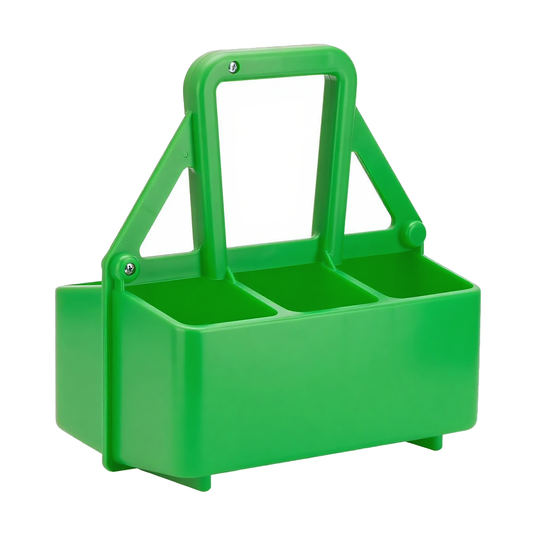 6-Pack Portable Plastic Beer Basket 7