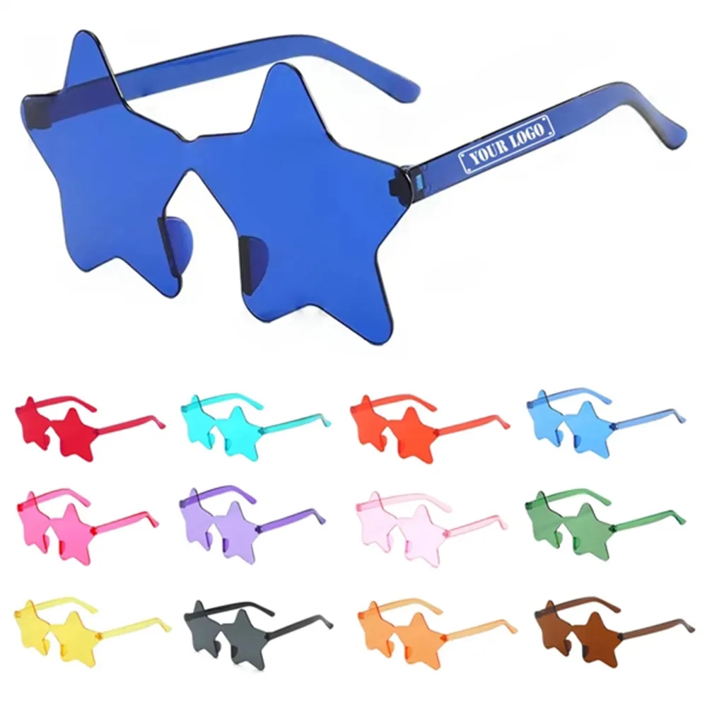 Star Shaped Rimless Sunglasses 2