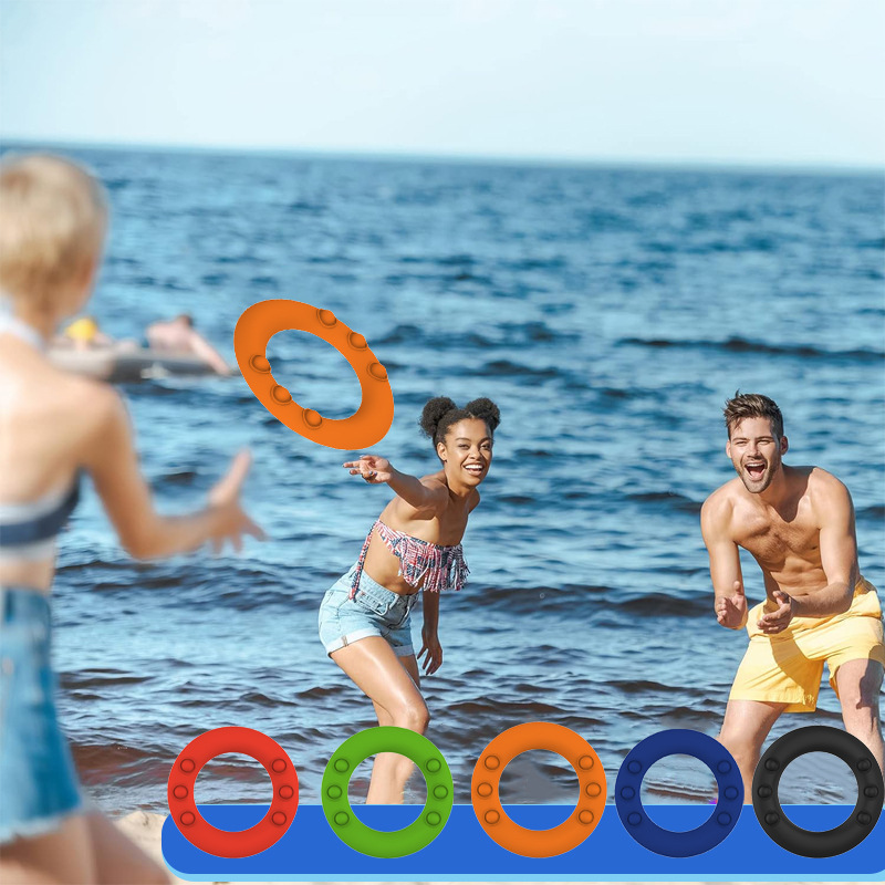 Silicone Wrist Pop-it Flying Disc 4