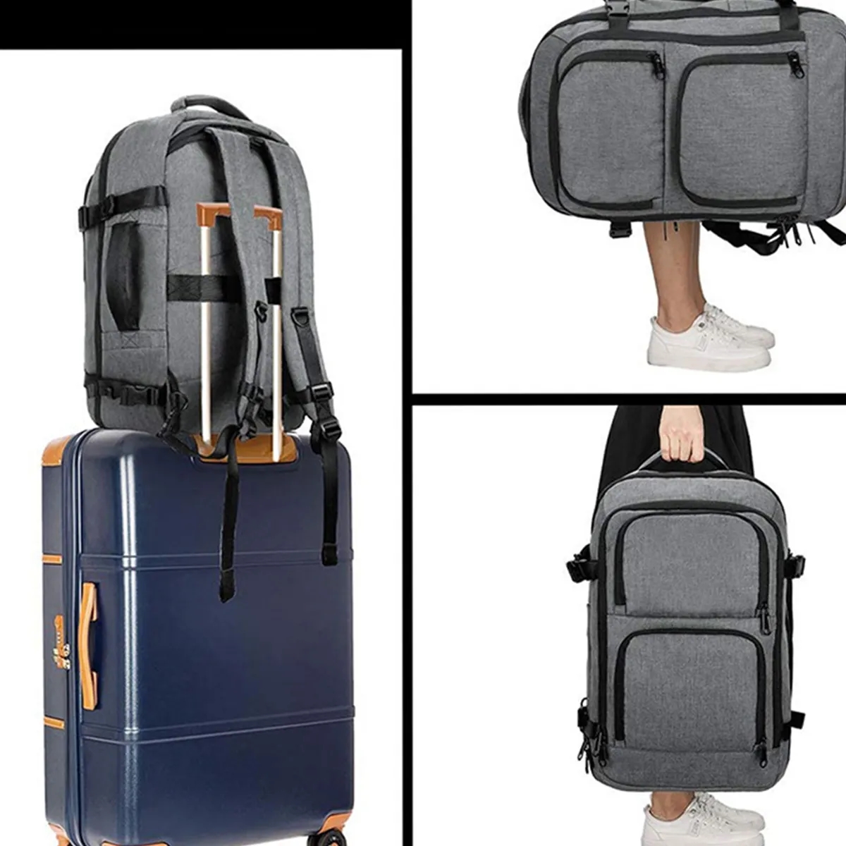 Multi Large Capacity Travel Backpack Laptop Business Bag 3