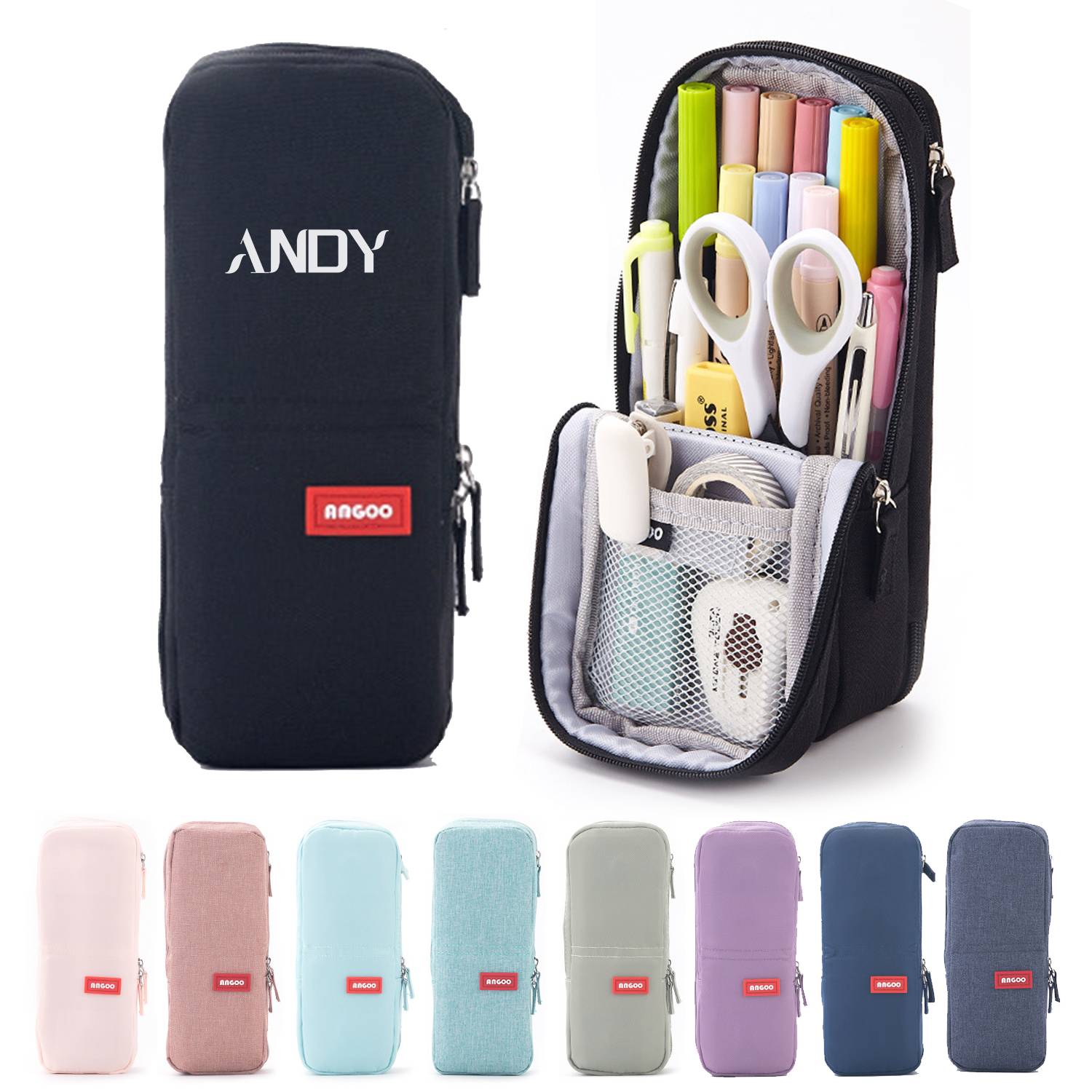 Multifunction Standing Box Pencil Pouch 2