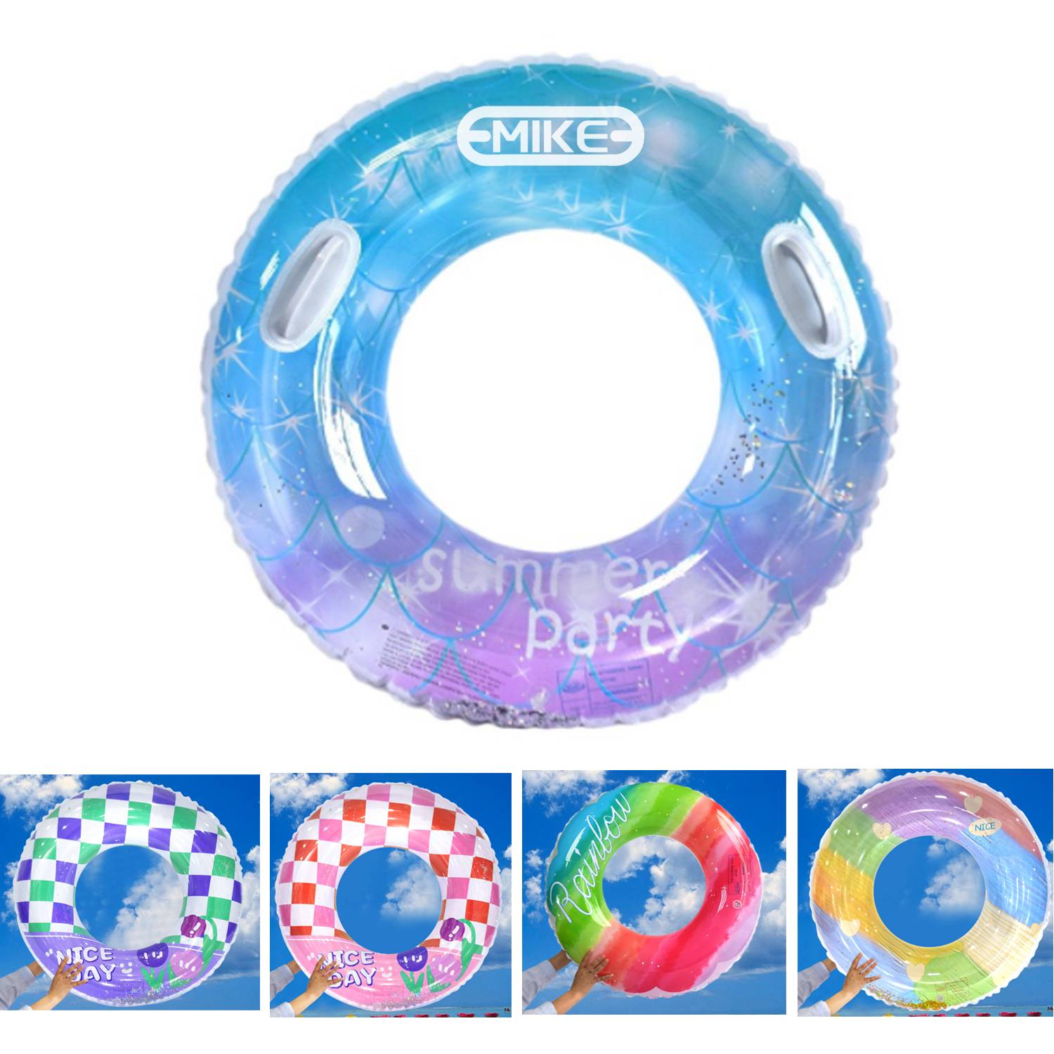 Summer Party Inflatable Pool Floats Ring 10
