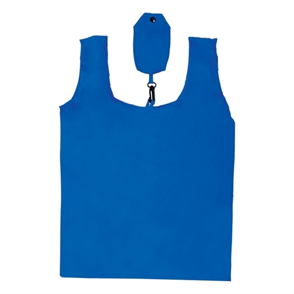 Large Resuable Polyester Folding Grocery Tote Bag 2