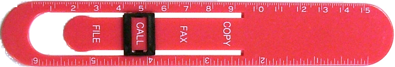 Ruler With Message Clip 2