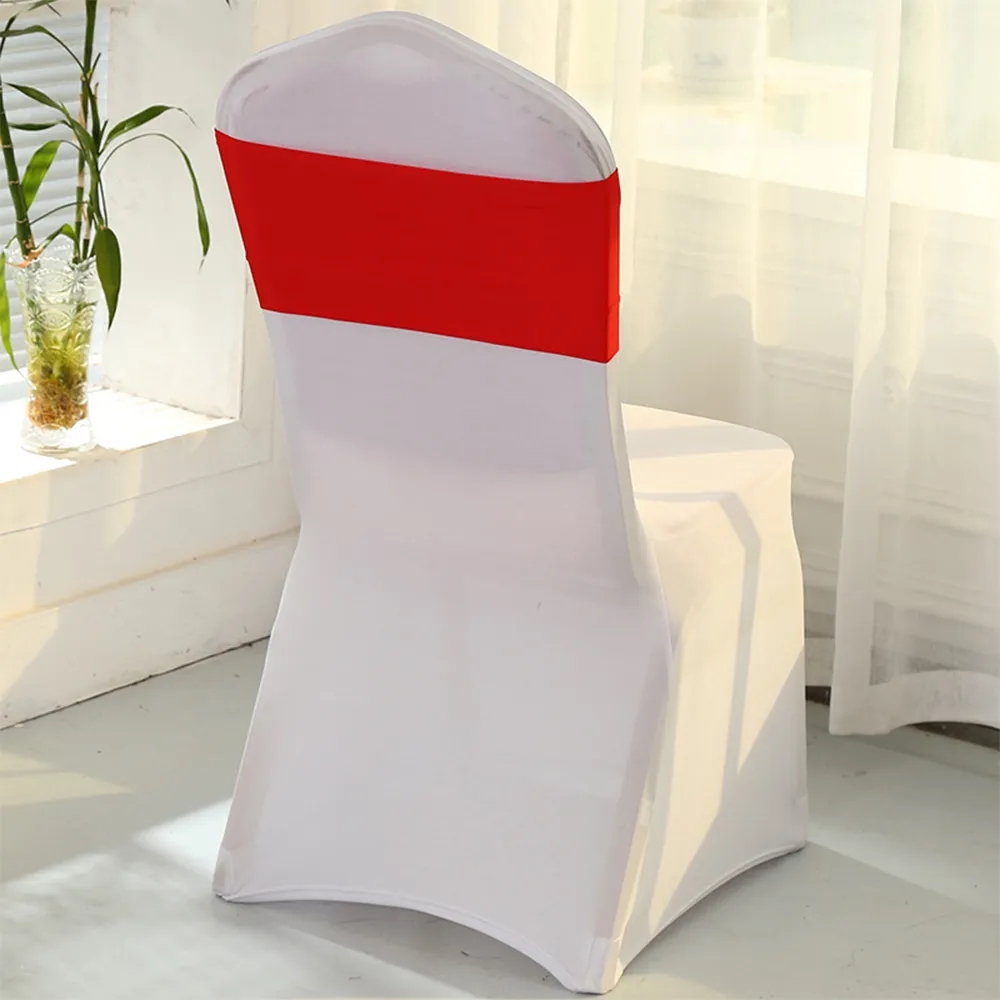 Polyester Bandage Style Chair Cover 4