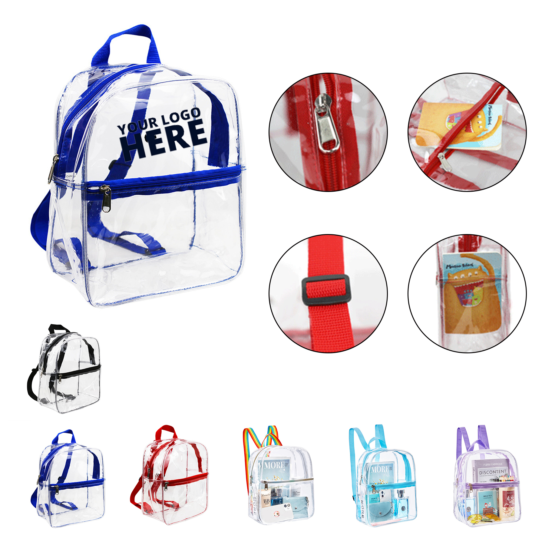 Clear Backpack Stadium Approved 2