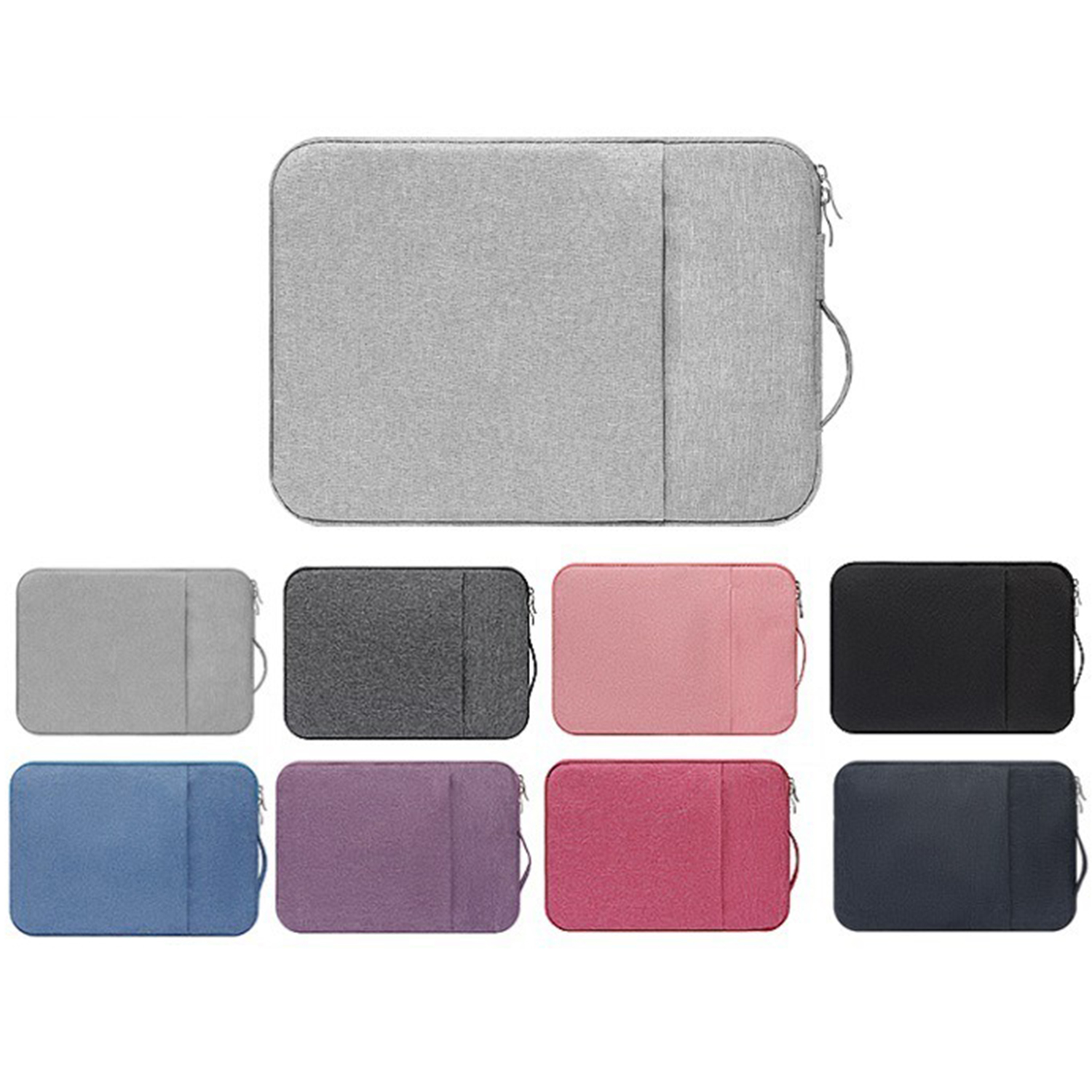 Waterproof Polyester Laptop Sleeve with Handle 7