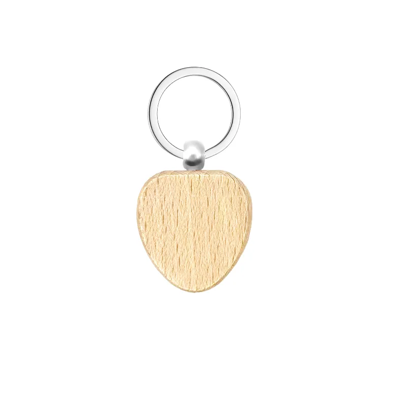 Durable Beech Wood Keychain for Everyday Use 2