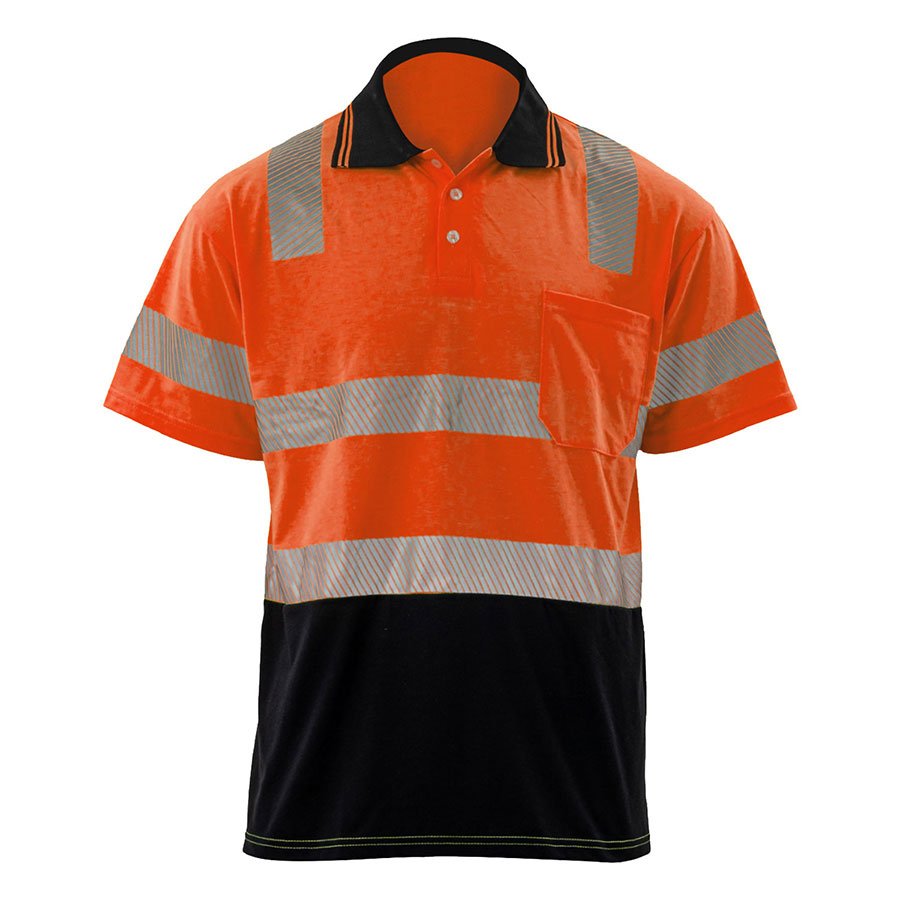 VISIPRO Class 3 Short Sleeve Reflective Front Colorblock