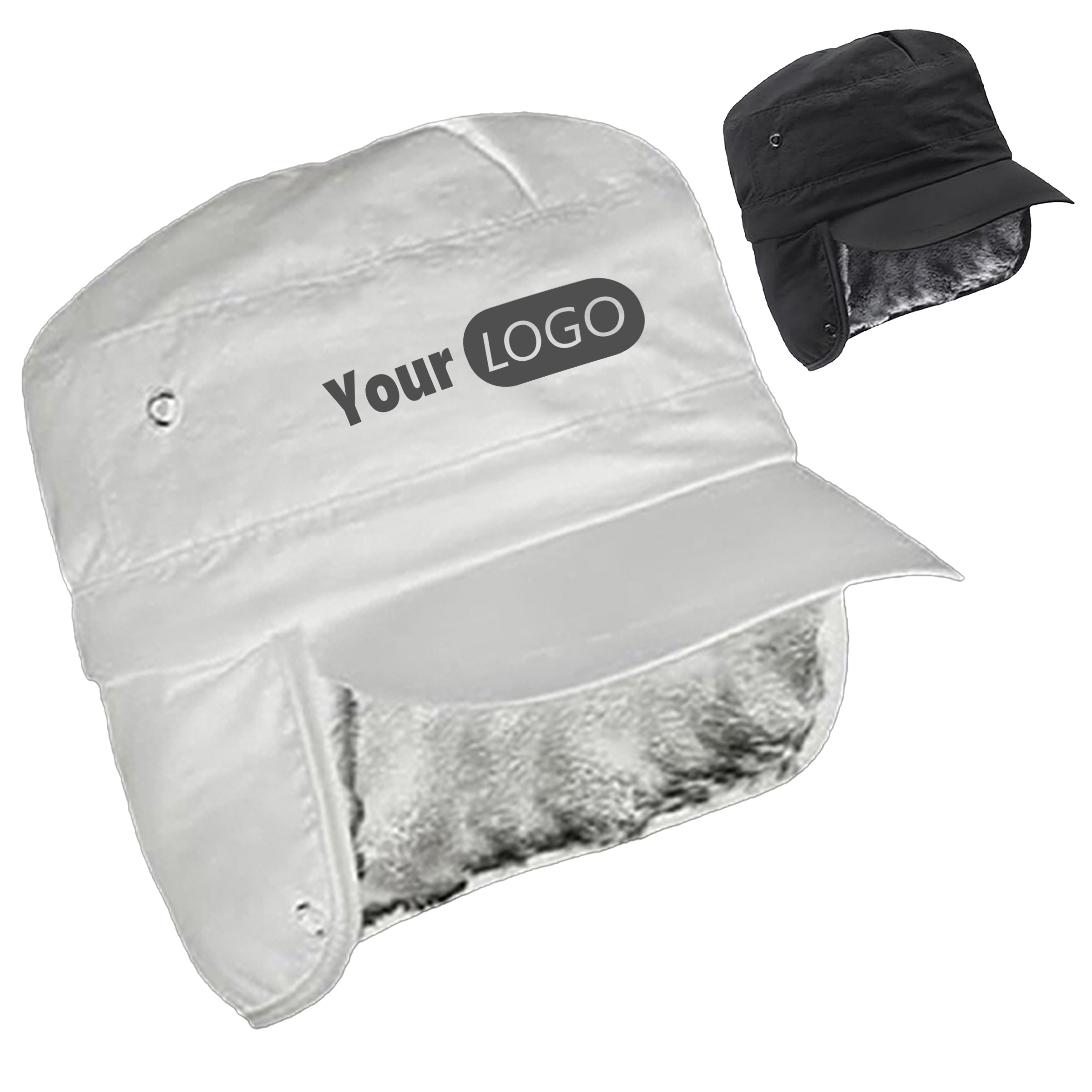 Nylon Winter Insulated Ear Flap Cap 4