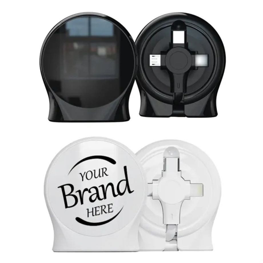 Custom 3 in 1 Retractable Charger Cable 2