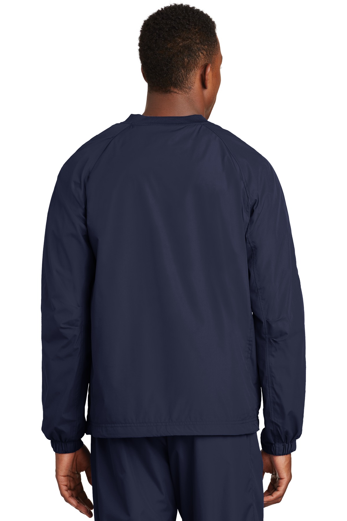 Sport-Tek V-Neck Raglan Wind Shirt. JST72 18