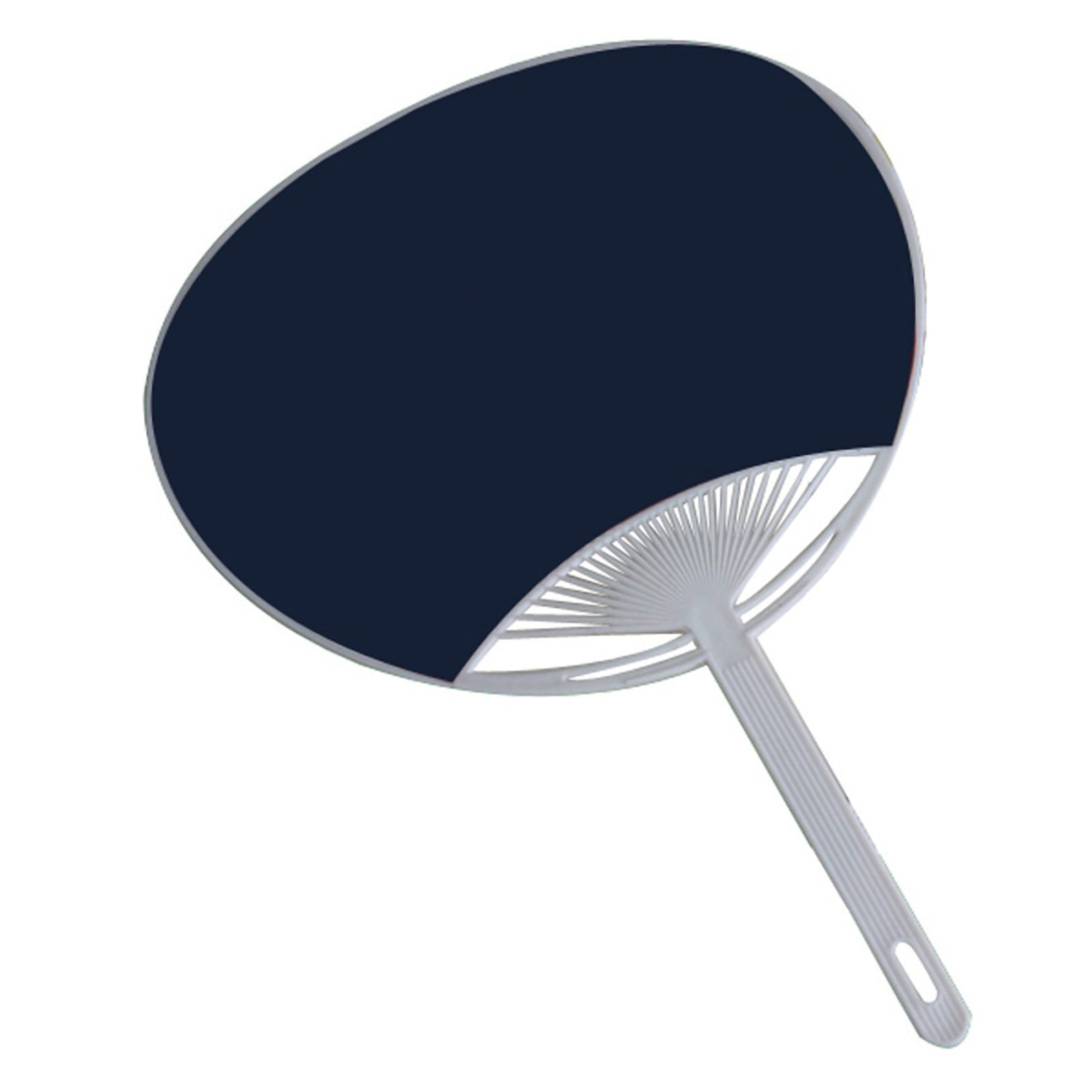 Black Plastic Hand Fan 4