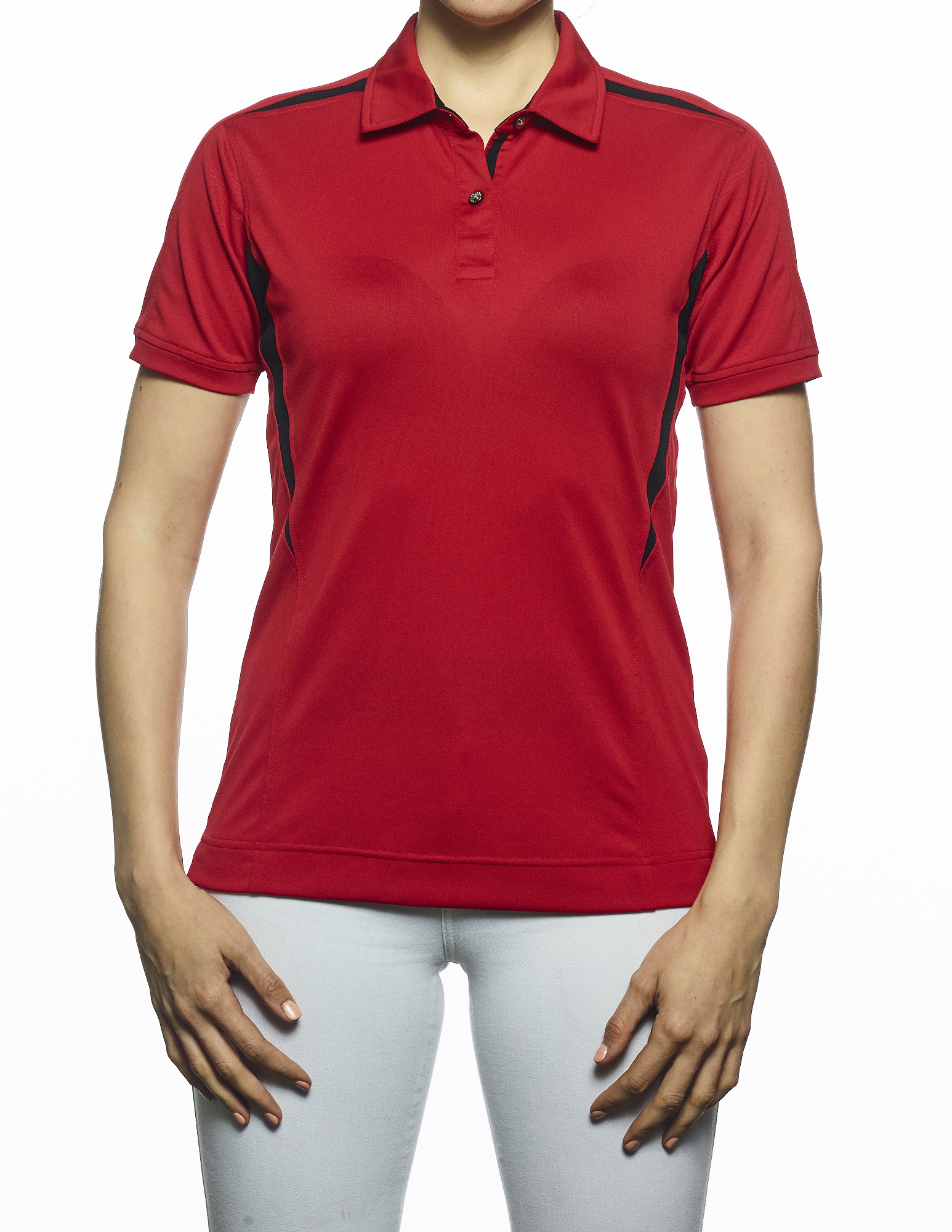 Ladies Caliber Color Block Polo Shirt 17