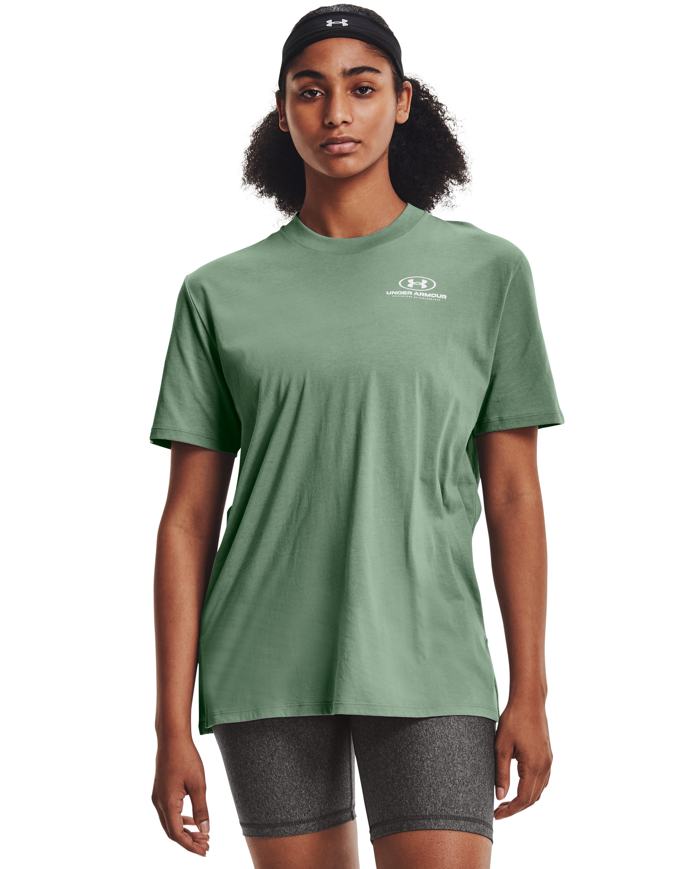 UA Graphic Oversized Women's Short Sleeve 1