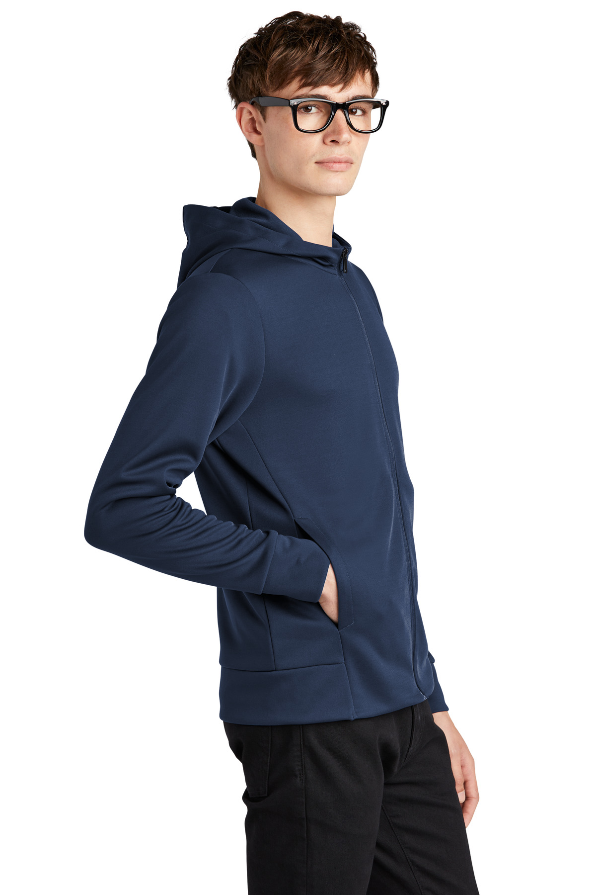 Mercer+Mettle® Double-Knit Full-Zip Hoodie 18