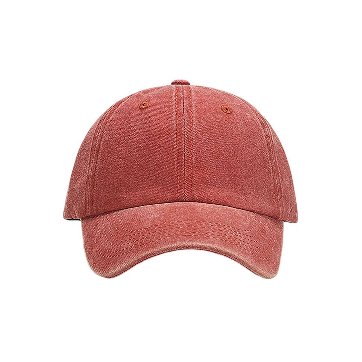 Cotton Vintage Washed Baseball Cap with Adjustable Strap 14
