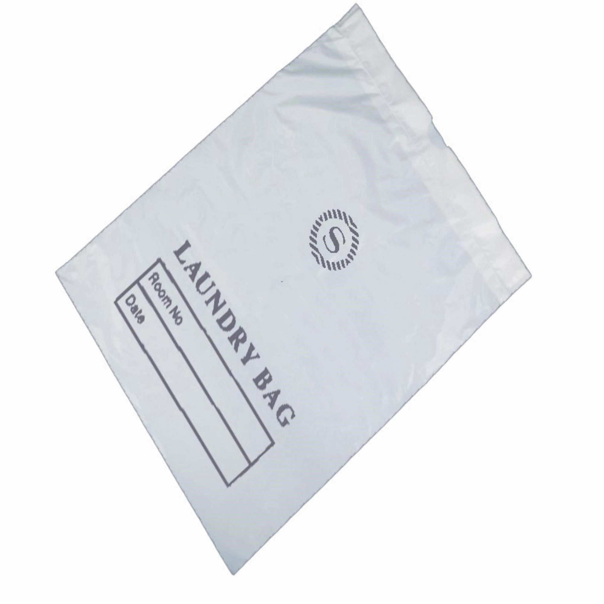 15.7" x 18.1" Pe Hotel Drawstring Laundry Bag