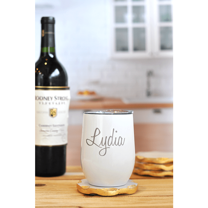 12 Oz. Custom Stainless Steel Wine Tumblers 17